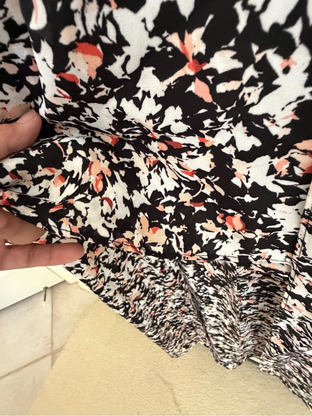 White House Black Market Floral High-Low Maxi Dress – Size 6 Like New! - Picture 12 of 16